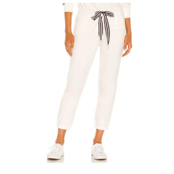 NWT THE UPSIDE Captain Track Pant in White, Size L - Picture 2 of 6